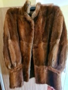 Futro 3/4 że skór Piżmaka