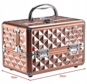Kuferek kosmetyczny na kosmetyki lakiery