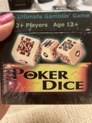 Kości do gry w pokera 