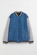 H&M bomberka kurtka bejsbolówka jeansowa oversize boyfriend bluza denimowa