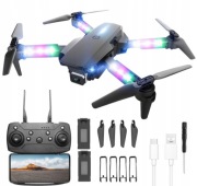 Dron E99D z dwoma kamerami