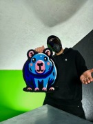 KAPIBARA - TUFTING - ręcznie szyty dywan/dywanik/ozdoba - PREZENT