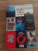 Zestaw 9 kryminałów/ thrillerów