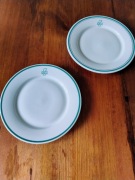 Talerz talerze deserowe PRL Lubiana FSM