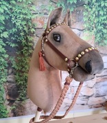 Konik Hobby Horse, kasztan  ,  wielkość A3  - Zestaw