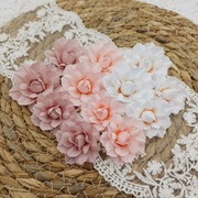 Kwiaty z tkaniny ręcznie robione CPR07