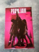plakat zespołu muzycznego pearl jam