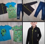 Paka 140 polar 4F t-shirty Minecraft jegginsy Pepperts 