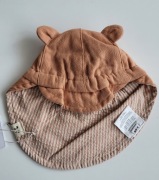 Nowy muślinowy kapelusz z uszkami Liewood 3/6 mies