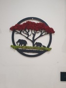 Obraz Żywe Drzewko  Chrobotek 38cm