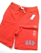 GAP szorty dresowe | bermudy | logo | szary melanż | nowe | 12 13 lat