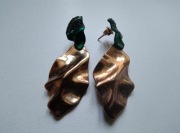 Kolczyki pozłacane W.Kruk