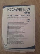 9 opakowań Kompresy niejałowe 100 sztuk 8 warstw 7,5cm x 7,5cm Zarys