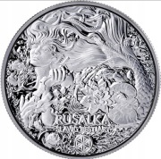 1000CFA RUSAŁKA BESTIE SŁOWIAŃSKIE 2oz 62,20 Ag999 mennicza