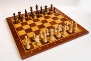 Szachy drewniane