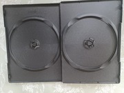 PUDEŁKO NA 2 PŁYTY CD/DVD CZARNE BOX - 10 SZT