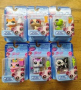 LPS littlest pet shop figurki mix miś kot pies 
