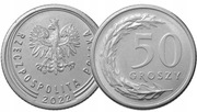 50 groszy 2022 mennicze