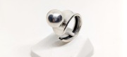 Pierścionek z kulką rozmiar 11-12 srebro 925