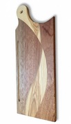 Ręcznie wykonana deska do krojenia z drewna – design premium
