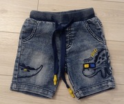 Krótkie spodenki jeansowe 12-18 miesięcy