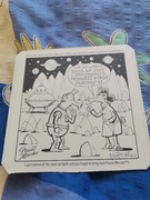 Andrzej Mleczko - "Nie do wiary! Byłeś na ziemi...“ druk reprodukcja