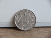 Indie 1/4 rupia 1955 nikiel