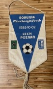Proporczyk Borussia Mönchengladbach - Lech Poznan 1985