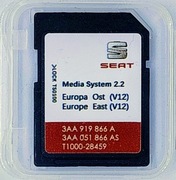 Aktualizacja map Seat RNS315 EU East