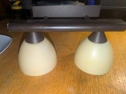 Kinkiet ścienny  2 klosze