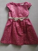 Sukienka 122 HM elegancka glamour na święta wesele świąteczna dziewczynka