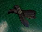 Klinga Nessmuk Blank Nóż Ręcznie Robiony