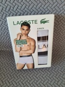 bokserki męskie Lacoste  XL nowe 3pack czarne 