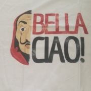 Koszulka damska Bella ciao, M, la casa de papel