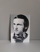 Jan Domarski autograf reprezentacja Polski 