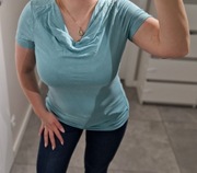 Bluzeczka turkusowa XS 