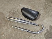 Tłumik Wydech siedzenie Komar Romet 100