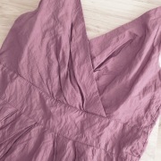 **elegancka wizytowa sukienka bawełna CRASH fioletowa 38/M