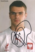 Paweł BROŻEK autograf! zdjęcie 10x15 cm POLSKA PZPN 