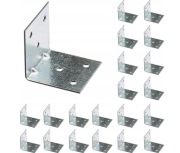 Łącznik Kątowy 90° 50x50x50mm | Wspornik Narożny 15 szt. | Wytrzymały
