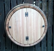 Barek domowy, beczka na alkohole.