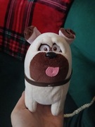 Maskotka pluszak mops Mel  Sekretne życie zwierzaków domowych 