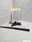 dekoracyjne pływające świece LED 12 szt. z różdżką, Harry Potter