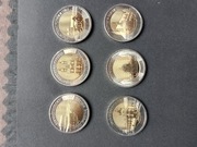 Zestaw monet 5zł 6szt  jak na foto