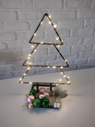 Choinka metalowa loft industrialna rękodzieło 