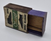 Zabytkowe pudełko zapałek PRL filumenistyka Otmęt 