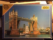 Puzzle Falcon Tower Bridge 1000pc kompletne