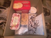 Kolekcja Karton Filatelistyki Znaczki Pocztówki Monety Banknoty