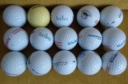 Piłeczki golfowe 15 szt/(komplet), golf, piłka