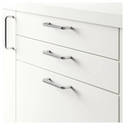 Uchwyt ATTEST, stal nierdzewna 128 mm IKEA 900.385.41 15386 blister 2 szt